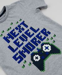 Pijama-Infantil-Video-Game-Manga-Curta-Cinza-Mescla-9942697-Cinza_Mescla_3