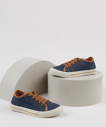 Tenis-Infantil-Efeito-Jeans-Azul-Escuro-9828572-Azul_Escuro_1