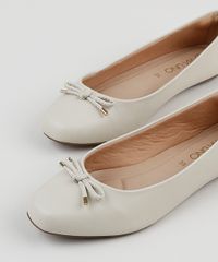 Sapatilha-Feminina-Via-Uno-com-Lacinho-Bege-Claro-9945170-Bege_Claro_3