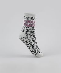 Meia-Feminina-Cano-Alto-Mulher-Maravilha-Estampada-Animal-Print-Onca-Cinza-Mescla-9885668-Cinza_Mescla_1