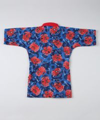 Roupao-Infantil-Homem-Aranha-Manga-Curta-Azul-9947054-Azul_2
