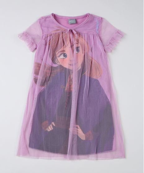 Camisola-Infantil-Anna-com-Tule-Manga-Curta-Decote-V-Lilas-9916472-Lilas_1