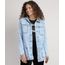 Jaqueta-Jeans-Feminina-Longa-com-Bolsos-e-Faixa-para-Amarrar-Azul-Claro-9946108-Azul_Claro_1