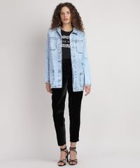 Jaqueta-Jeans-Feminina-Longa-com-Bolsos-e-Faixa-para-Amarrar-Azul-Claro-9946108-Azul_Claro_3