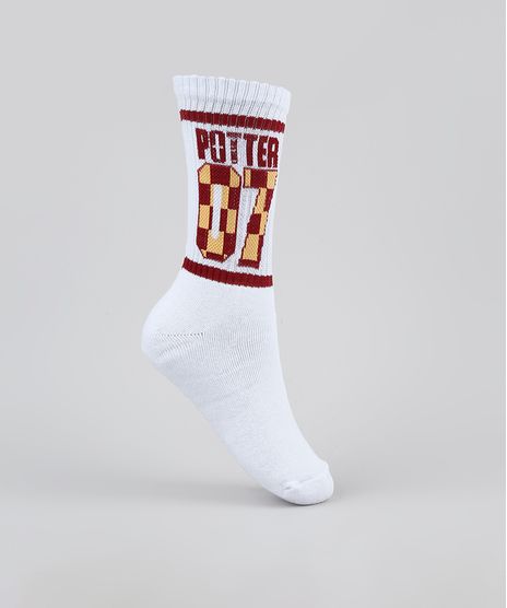Meia-Feminina-Cano-Alto-Harry-Potter-Branca-9949200-Branco_1