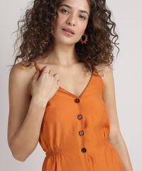 Macacao-Feminino-Pantacourt-com-Botoes-Alca-Fina-Laranja-9943165-Laranja_4
