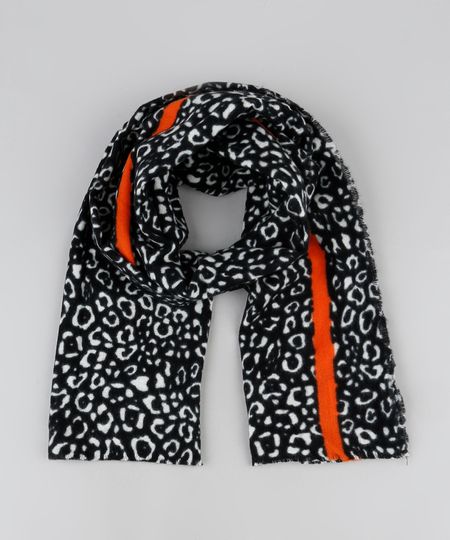 Lenco-Feminino-Estampado-Animal-Print-Onca-Preto-9841668-Preto_1
