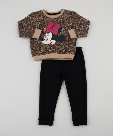 Conjunto-de-Moletom-Infantil-Blusa-Estampada-Minnie-e-Oncinha---Calca-Preta-9944598-Preto_1
