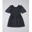 Vestido-Infantil-Estampado-de-Estrelas-com-Tule-Manga-Curta--Preto-9950188-Preto_1