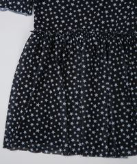 Vestido-Infantil-Estampado-de-Estrelas-com-Tule-Manga-Curta--Preto-9950188-Preto_4