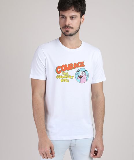 Camiseta-Masculina-Coragem-O-Cao-Covarde-Manga-Curta-Gola-Careca-Branca-9950980-Branco_1