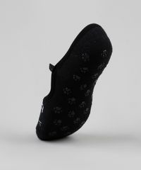 Meia-Feminino-Sapatilha-Estampada-de-Gatinhos-Preta-9885674-Preto_3