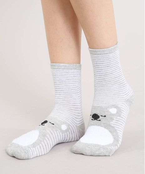Kit-de-2-Meias-Femininas-de-Inverno-Cano-Alto-Cinza-9392528-Cinza_1