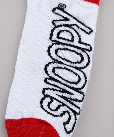 Meia-Feminina-Cano-Alto-Snoopy-Branca-9805174-Branco_1
