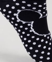 Kit-de-2-Meias-Femininas-Cano-Baixo-Mickey-Estampadas-Preto-9885665-Preto_1