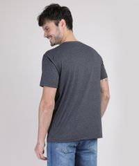 Camiseta-Masculina-Snoopy-Manga-Curta-Gola-Careca-Cinza-Mescla-Escuro-9687494-Cinza_Mescla_Escuro_2