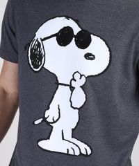 Camiseta-Masculina-Snoopy-Manga-Curta-Gola-Careca-Cinza-Mescla-Escuro-9687494-Cinza_Mescla_Escuro_5
