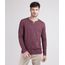 Camiseta-Masculina-com-Botoes-Gola-V-Manga-Longa-Vinho-9555248-Vinho_1