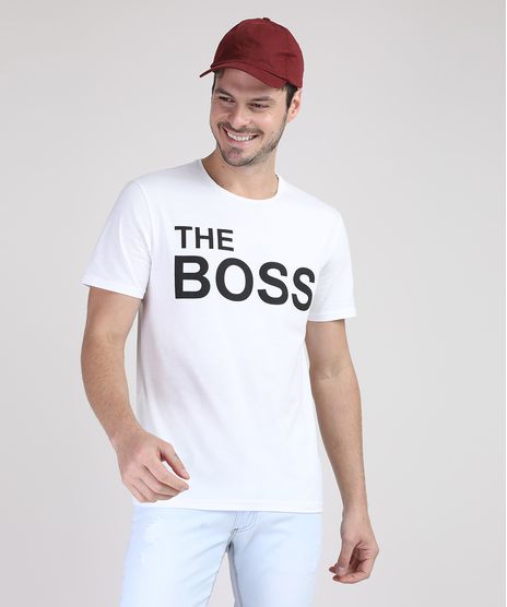Camiseta-Masculina-Casal--The-Boss--Manga-Curta-Gola-Careca-Off-White-9607961-Off_White_1
