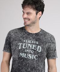 Camiseta-Masculina-Marmorizada--Always-Tuned-Into-Music--Manga-Curta-Gola-Careca-Preta-9944526-Preto_4