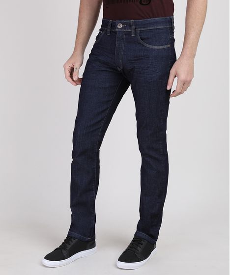 calça jeans cinza escuro masculina