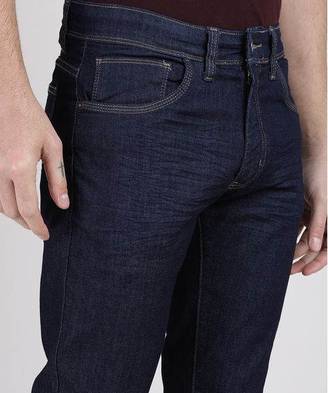 calça biker jeans masculina