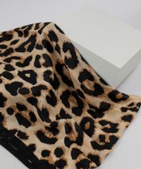 Lenco-Feminino-Estampado-Animal-Print-Bege-9401560-Bege_2