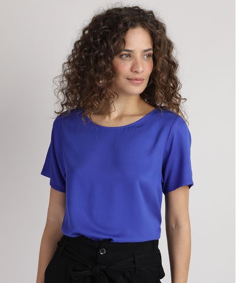 Blusa-Feminina-Manga-Curta-Decote-Redondo-Azul-Royal-9943547-Azul_1