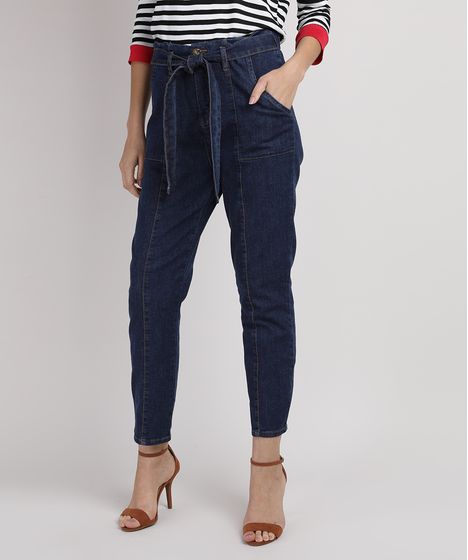 calça clochard jeans cea