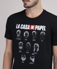 Camiseta-Masculina-La-Casa-de-Papel-Manga-Curta-Gola-Careca-Preta-9948713-Preto_4