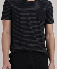 Pijama-Masculino-Listrado-com-Bolso-Manga-Curta-Preto-9951353-Preto_4
