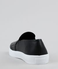 Tenis-Slip-On-Feminino-Via-Uno-com-Tachas-Preto-9907595-Preto_4