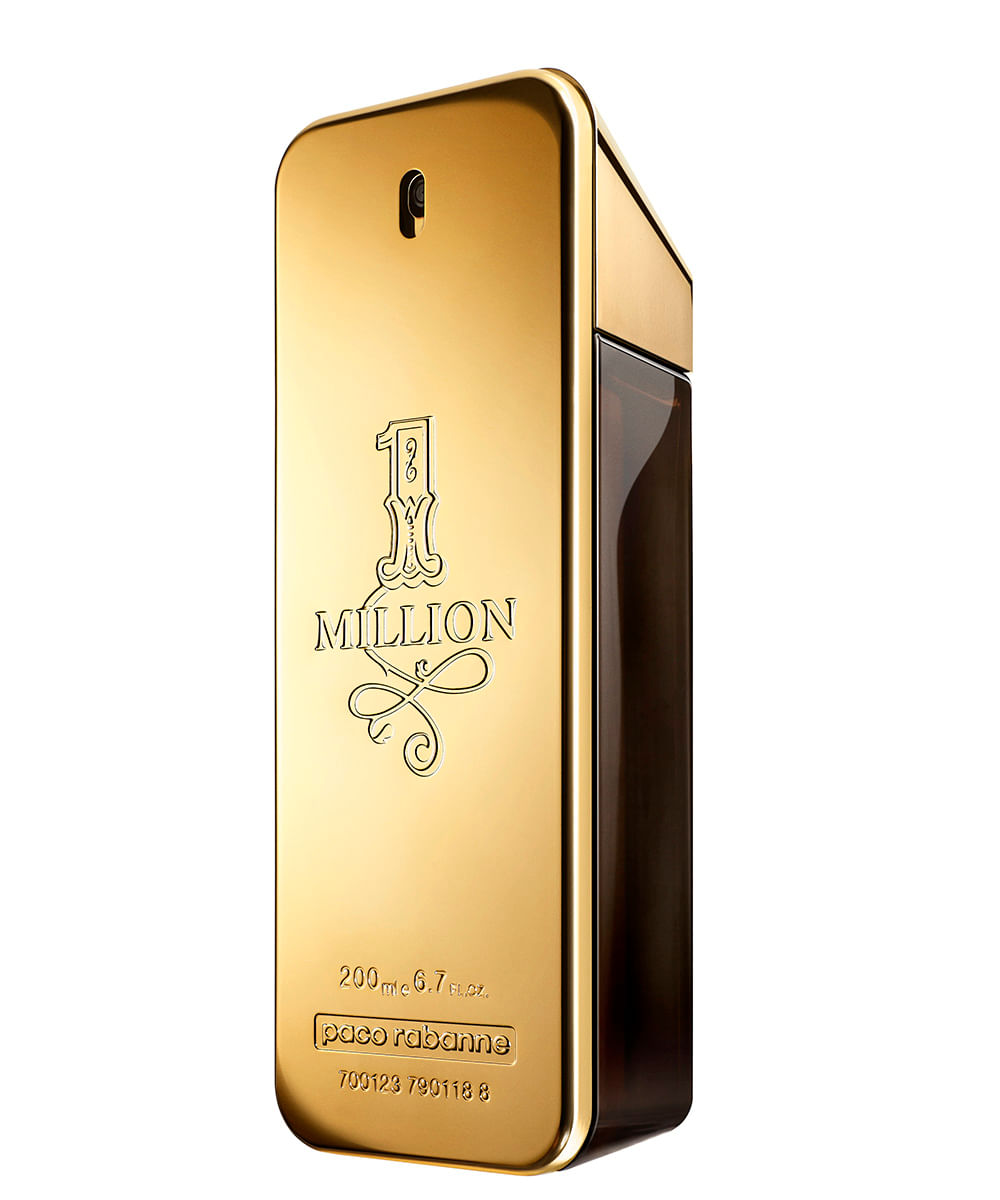 Perfume Paco Rabanne 1 Million Masculino Eau de Toilette 200ml Único