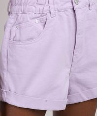 Short-de-Sarja-Feminino-Mom-Cintura-Alta-Lilas-9950165-Lilas_4