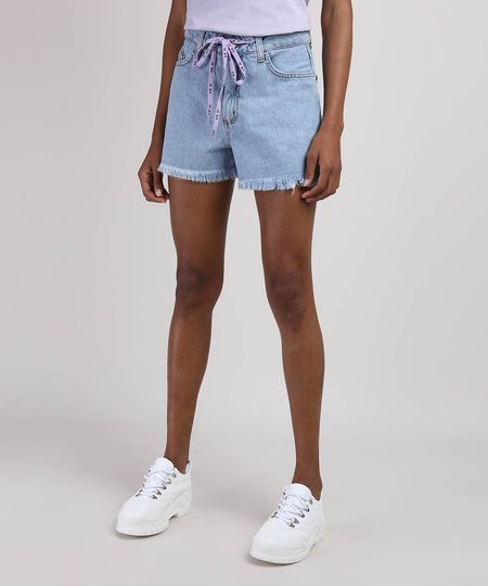 Short-Jeans-Feminino-Cintura-Super-Alta-Cos-com-Cadarco-Azul-Claro-9949484-Azul_Claro_1