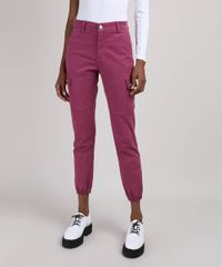 Calca-de-Sarja-Feminina-Skinny-Jogger-Cargo-Cintura-Alta-Roxa-9951013-Roxo_1