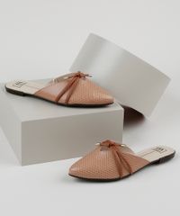 Mule-Feminino-Moleca-Cobra-com-Tira-e-No-Bico-Fino-Bege-Claro-9948004-Bege_Claro_1