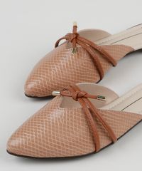 Mule-Feminino-Moleca-Cobra-com-Tira-e-No-Bico-Fino-Bege-Claro-9948004-Bege_Claro_3