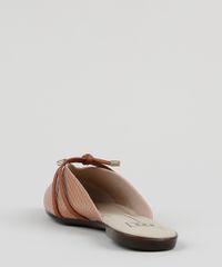 Mule-Feminino-Moleca-Cobra-com-Tira-e-No-Bico-Fino-Bege-Claro-9948004-Bege_Claro_4