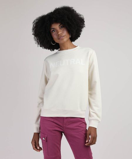 Blusao-de-Moletom-Feminino--Neutral--Decote-Redondo-Bege-Claro-9950983-Bege_Claro_1 Blusao-de-Moletom-Feminino--Neutral--Decote-Redondo-Bege-Claro-9950983-Bege_Claro_1