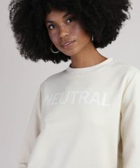 Blusao-de-Moletom-Feminino--Neutral--Decote-Redondo-Bege-Claro-9950983-Bege_Claro_4
