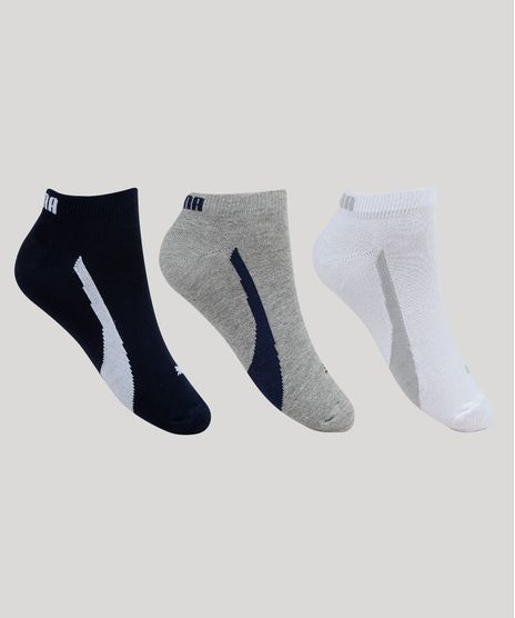 Kit-de-3-Meias-Puma-Masculino-Sapatilha-Multicor-9950822-Multicor_1