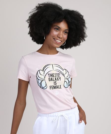 Blusa-Feminina-Princesa-Leia-Star-Wars-Manga-Curta-Decote-Redondo-Rosa-Claro-9947859-Rosa_Claro_1 Blusa-Feminina-Princesa-Leia-Star-Wars-Manga-Curta-Decote-Redondo-Rosa-Claro-9947859-Rosa_Claro_1