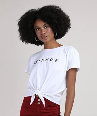 Blusa-Feminina-Friends-com-No-Manga-Curta-Decote-Redondo-Off-White-9697666-Off_White_1_1