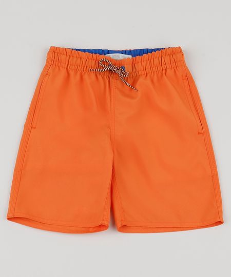 Bermuda-Surf-Infantil-Basica-com-Bolso--Laranja-9663800-Laranja_1