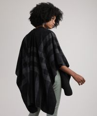 Poncho-Feminino-em-Fleece-Dupla-Face-Preto-9834500-Preto_2