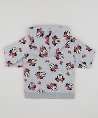 Blusao-de-Moletom-Infantil-Minnie-com-Ziper-e-Capuz-Cinza-Mescla-9946354-Cinza_Mescla_2