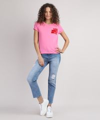 Blusa-Feminina---Delete-The-Drama--Manga-Curta-e-Decote-Redondo-Pink-9943522-Pink_3