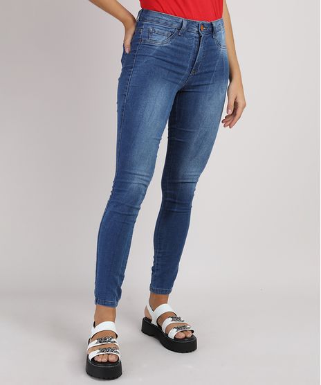 Calca-Jeans-Sawary-Super-Skinny-Cintura-Media-Azul-Escuro-9929427-Azul_Escuro_1