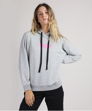 Blusao-de-Moletom-Feminino-Stranger-Things--com-Capuz-Cinza-Mescla-9950986-Cinza_Mescla_1